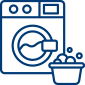 Laundry facilities icon