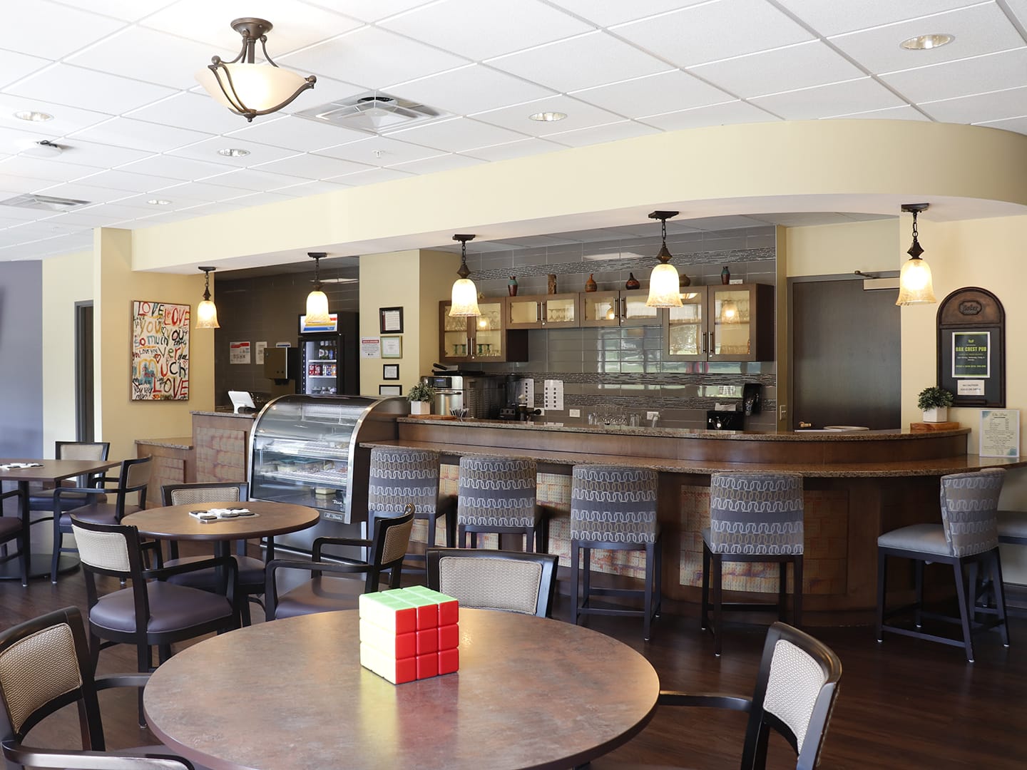 The Pub in Oak Crest dining room in DeKalb, Illinois